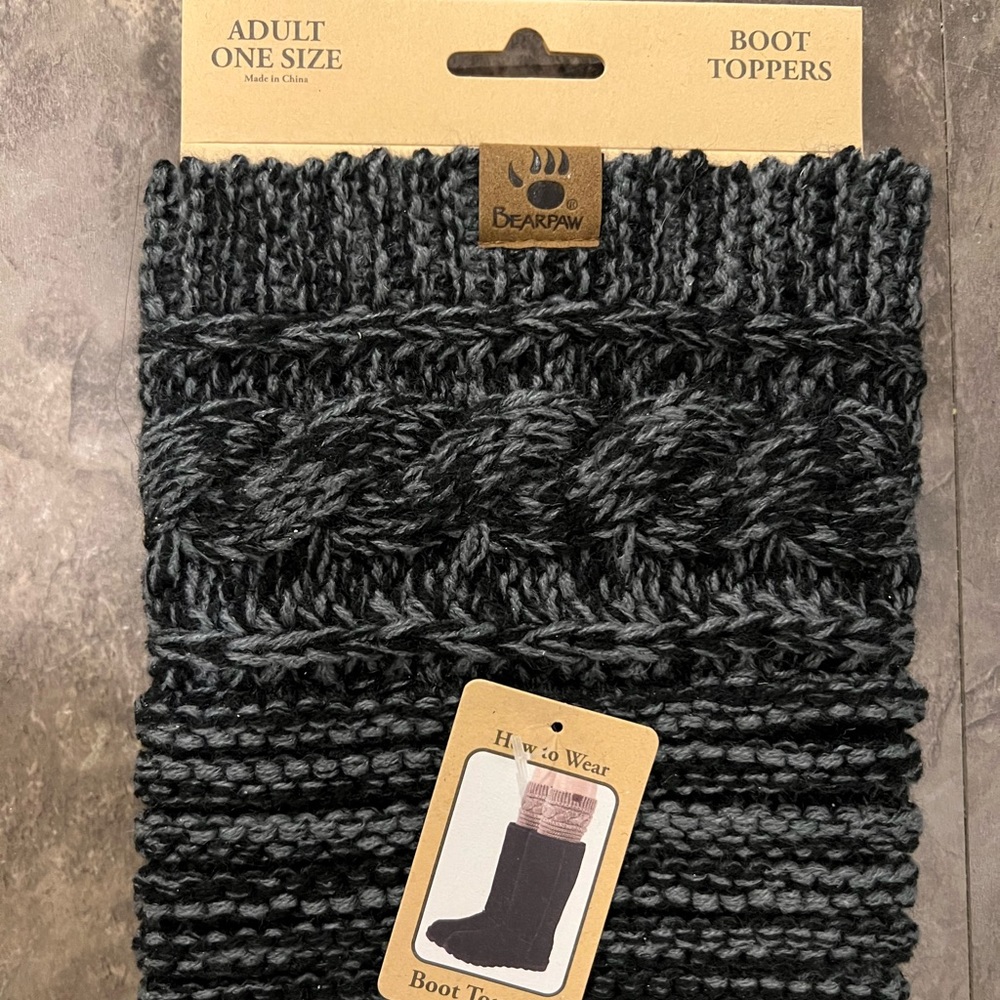 Bear paw Boot Toppers